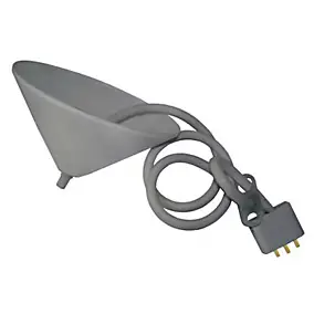 Kit de suspension luminaire Zenitech 2 pôles+terre métallisé