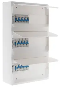 Tableau prééquipé 3 rangées 39 modules