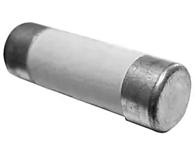 3 fusibles céramique Zenitech 10,3X25,8mm 10A sans voyant
