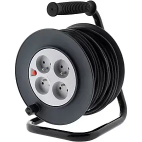 Enrouleur 4 prises 16A 3G1,5 mm², 20m