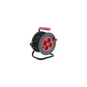 Enrouleur de bricolage 3G1mm² 15 m Rose