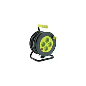 Enrouleur de bricolage 3G1mm² 15 m Anis