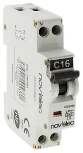 Disjoncteur 3 kA à vis 16A phase neutre