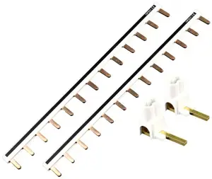 Lot de 2 bornes d'alimentation + 2 peignes de raccordement