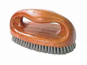 Brosse à poignée garnissage inox Gerlon