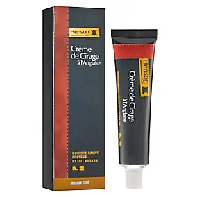 Crème de cirage anglais Henson & Co marron clair 50ml