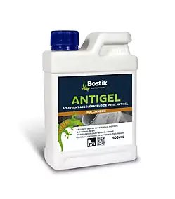 Antigel liquide incolore 500ml Bostik