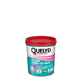 Colle toile de verre Quelyd pâte avec indicateur coloré 1kg