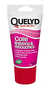 Colle spéciale finitions et retouches Quelyd pâte tube 100g
