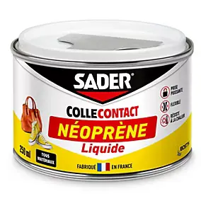 Colle Contact Néoprène Sader Liquide 250 ml