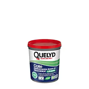 Colle pour revêtements lisses de rénovations légers (jusqu'à 200g/m²) Quelyd pâte 1kg