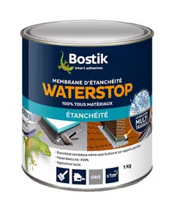 Membrane d'étanchéité "Bostik" waterstop - Gris - 1kg