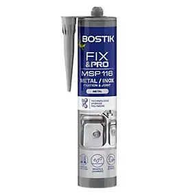 Mastic colle métal et inox Bostik Fix&pro MSP 116 290 ml