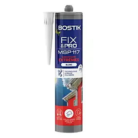 Mastic hybride polymère haute performance Bostik Fixpro conditions extrêmes Pix&pro MSP 117 290 ml