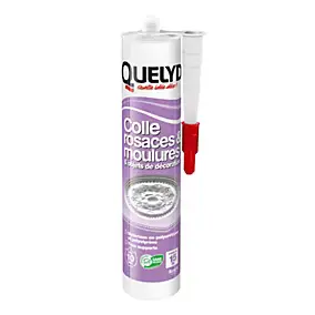 Colle Quelyd pour Rosaces, Moulures et Objets de décoration Cartouche 310 ml
