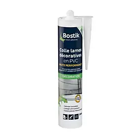 Colle Murale Bostik pour lames décoratives et lambris en PVC HP Cartouche 290ml