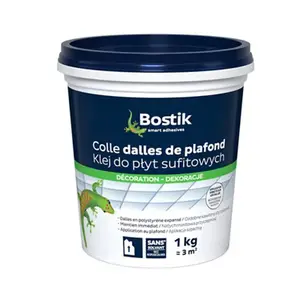 Colle dalles de plafond - Bostik Colle pour panneaux en polystyrène