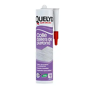 Colle Quelyd pour Dalles de plafond Pâte Cartouche 310ml
