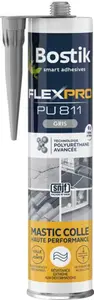 Mastic colle haute performance Flex Pro 300 ml Gris
