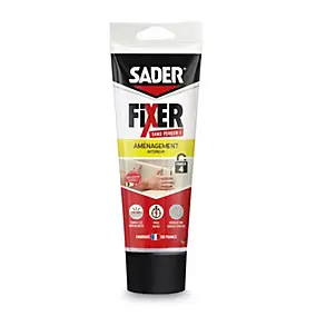 Colle de fixation Sader Fixer Sans Percer Aménagement intérieur 200ml