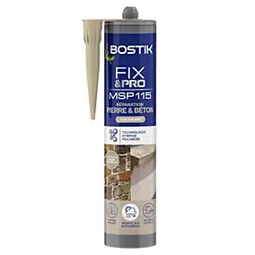 Mastic-colle Bostik FIX&PRO MSP 115 ton pierre et béton