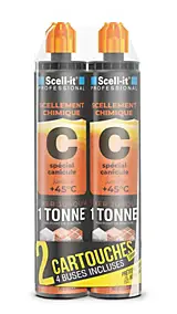 Cartouche de scellement chimique Scell-it 280 ml vendue par 2