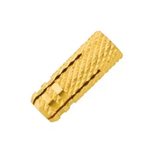 Cheville à expansion en laiton M6x24 - Pack de 30 pour murs pleins