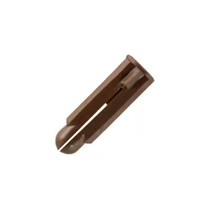 Cheville Universelle crampon D8 - Pack de 150, marron, idéal pour tous projets