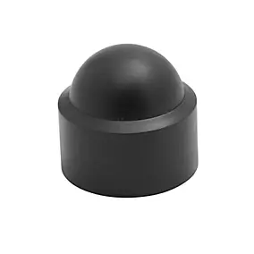 Cache vis Scell it ø8 mm noir, lot de 4
