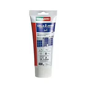 Colle et joint carrelage mur intérieur Parexlanko blanc 400 g