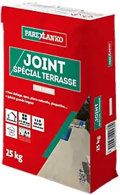 Joint spécial terrasse ton pierre Parexlanko 25 kg