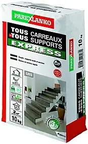 Colle tous carreaux tous supports Express Parexlanko 10 kg
