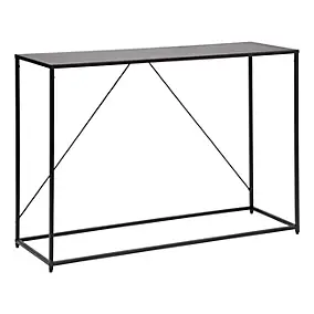 Console d'entrée Gota Atmosphera H. 85 cm beige et noir