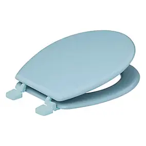 Abattant WC coloris bleu arctique à fermeture standard, 5Five Colors