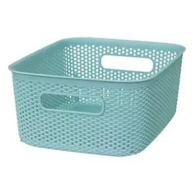 Panier de rangement salle de bains 4L, bleu artic, 5Five
