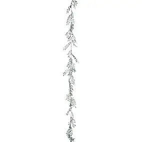 Guirlande de noël feuilles vertes L.180cm Feeric Light & Christmas