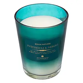 Bougie parfumée patchouli et néroli Atmosphera Alma 855 g