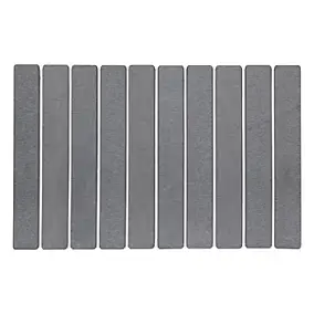Caillebotis en diatomite L.59 x l.39 cm, gris, 5Five Simply Smart