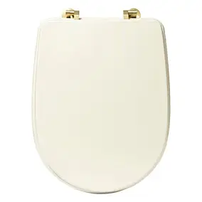 Abattant WC standard coloris ivoire, 5Five Duo