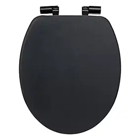 Abattant WC effet ardoise à fermeture ralentie, 5Five Onyx