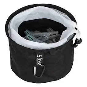 Pinces à linge avec sac 5Five (lot de 24)