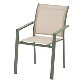 Fauteuil de jardin Essentia lin et laurier Hespéride