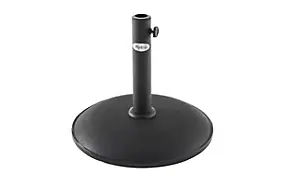 Pied de parasol Dailio en béton noir 15kg
