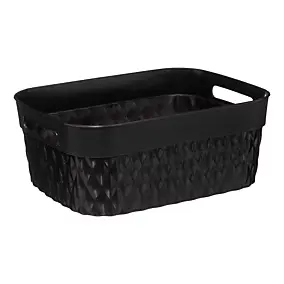 Panier de rangement noir 5L, 5Five Disco