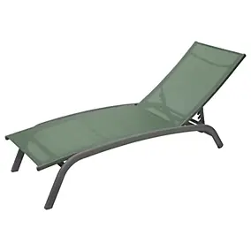 Transat Bonao coloris olive et graphite Hespéride L.171 cm