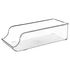 Bac de rangement en plastique transparent pour réfrigérateur 9 canettes