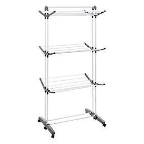 Étendoir à linge 24 m d'étendage, inox, 5Five Nubie Plus