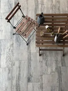 Carrelage sol extérieur grès cérame émaillé gris grip FOREST 30 x 60,3 cm