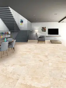 Carrelage de sol intérieur "Fontainebleau" l. 60 x L. 120 cm