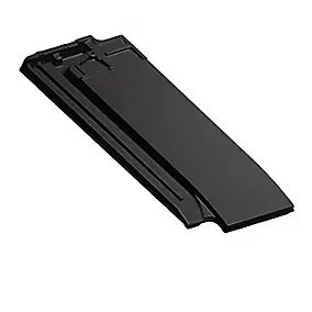 Demi tuile Signy anthracite terre cuite Monier